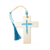 Ceramic enameled cross Ceramic enameled cross