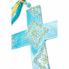 Ceramic enameled bas-relief Cross Ceramic enameled bas-relief Cross